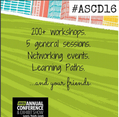 Can't get to #ASCD16 this year? Have no fear! #thefirstyear 11 405x400