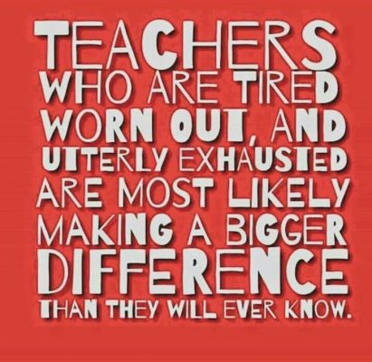 It's spring...how can you support teachers when they're tired? 1 411x400