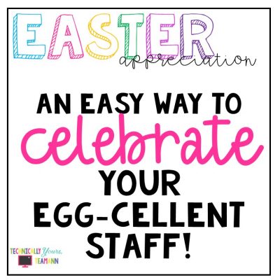 Easter Appreciation, an easy way to celebrate your EGGcellent team! Eggcellent Staff Blog 400x400