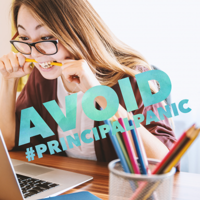Strategies to avoid #PrincipalPanic in the pandemic...it's a thing. Don't have principal panic!