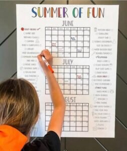 Summer of Connection challenge poster for school leaders focused on building school culture and staff relationships during summer break